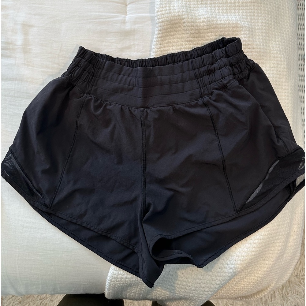 High waisted Hotty Hot Lululemon shorts